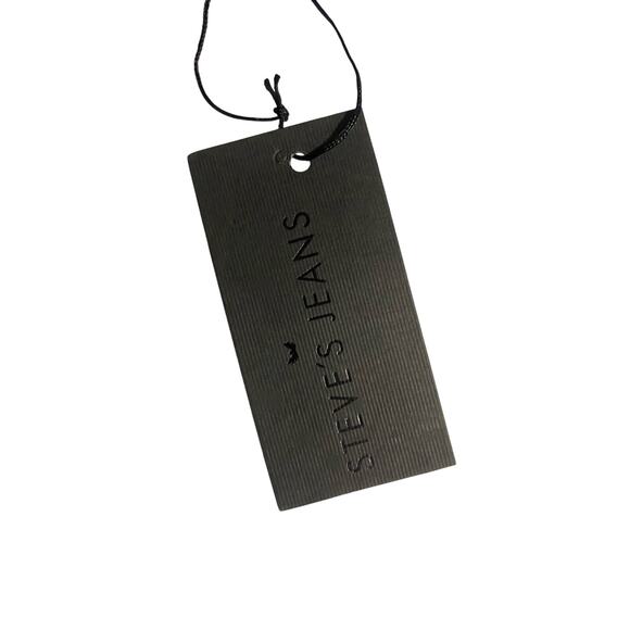 NWOT Mens Woolf Distressed Denim Jacket - Size L - Picture 8 of 8